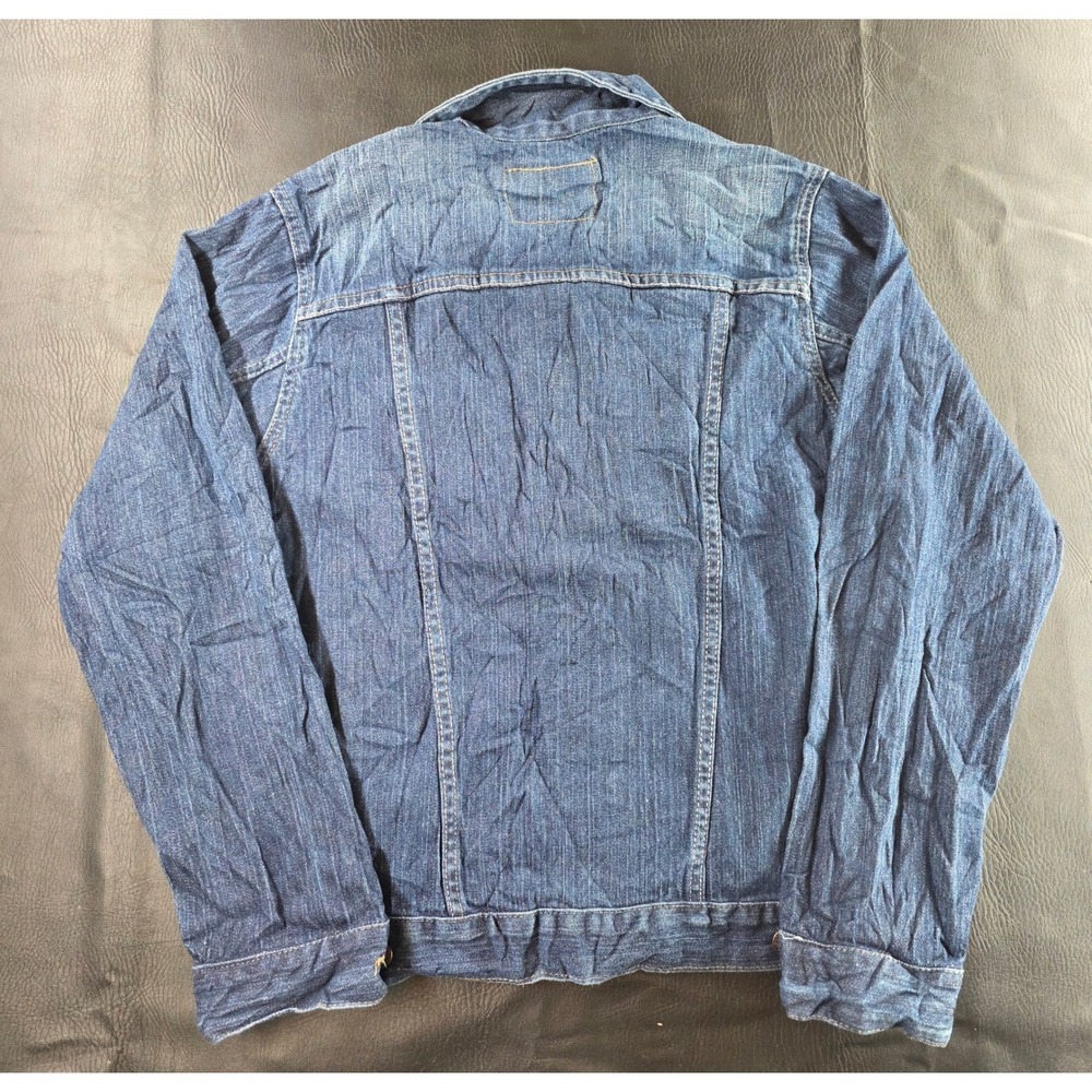 Levis‎ Kids Trucker Jacket XL 13-15 Years Medium Wash Denim Button Front - Picture 2 of 7